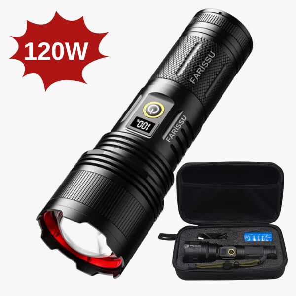 Gold K ama B503 – 120W 12000 Lümen  8800 mAh Pil, 2000m Menzil, Zumlanabilir, LCD Ekranlı