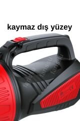 50 saat çalışma süreli 8000mah el feneri projektör 1 ampullü