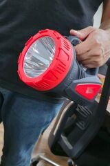 50 saat çalışma süreli 8000mah el feneri projektör 1 ampullü