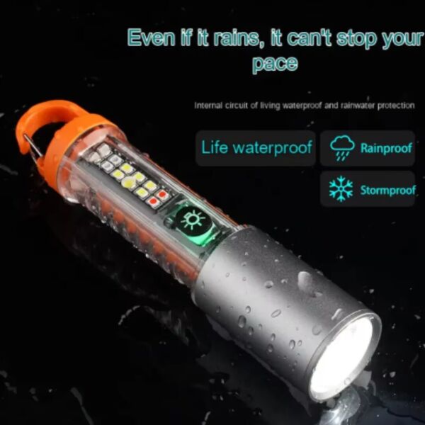 ONELIGHT çakarlı zomlu 1000 lm 1000 metre el feneri