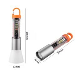 ONELIGHT çakarlı zomlu 1000 lm 1000 metre el feneri