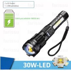 süper parlak ışık el feneri