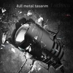 ONELİGHT zomlu flaşörlü full metal tasarım el feneri