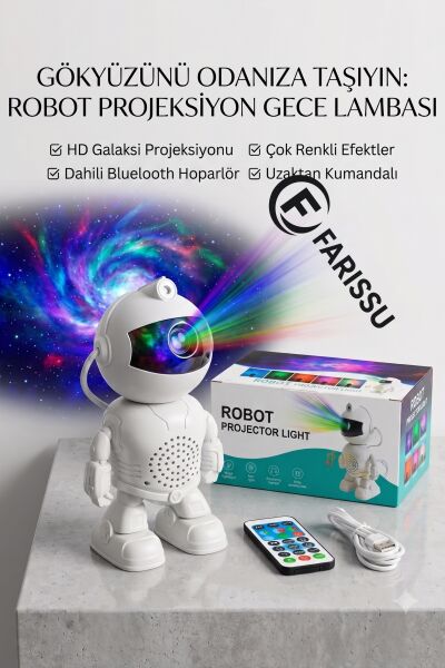 Gökyüzünü Odanıza Taşıyın: Robot Projeksiyon Gece Lambası (XL-737)