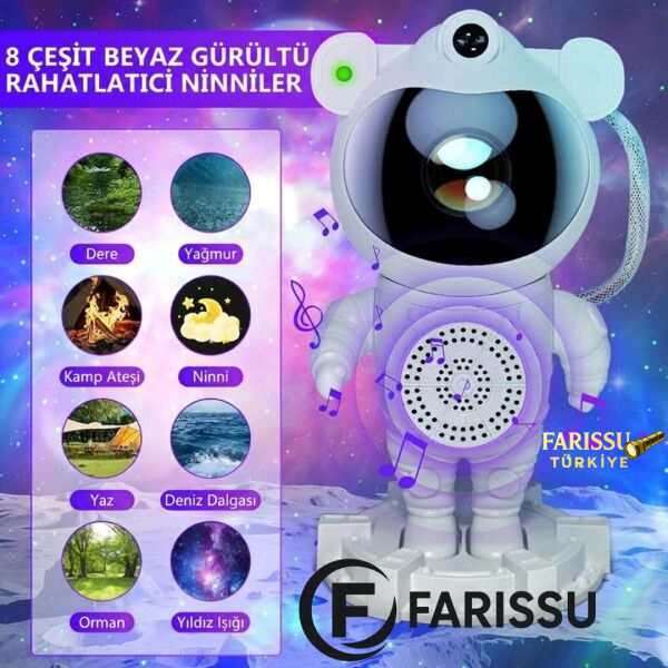 Gökyüzünü Odanıza Taşıyın: Robot Projeksiyon Gece Lambası (XL-737)