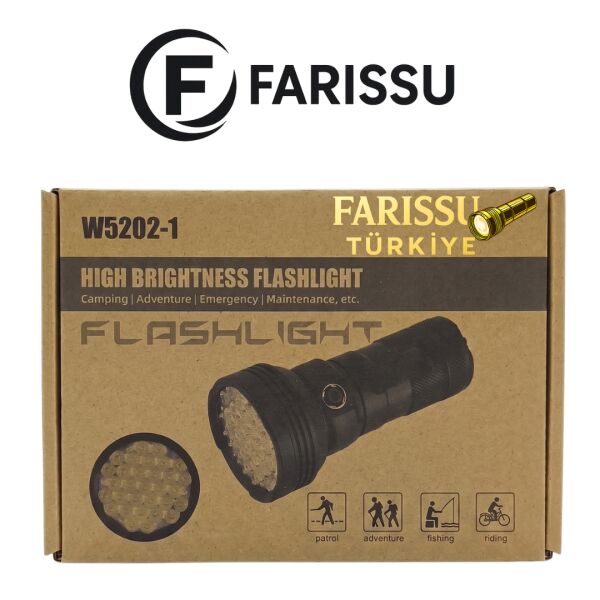 W5202-1 Yüksek Parlaklıklı Çok Fonksiyonlu El Feneri