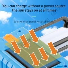 38 watt 300lm 2400mah ışıldak kamp lambası ışıldak