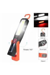 Her Araçta Bulunması Gereken Gold Orion Or 998 Ayarlanabilir Mıknatıslı Şarjlı Fener 5 Adet Lamba