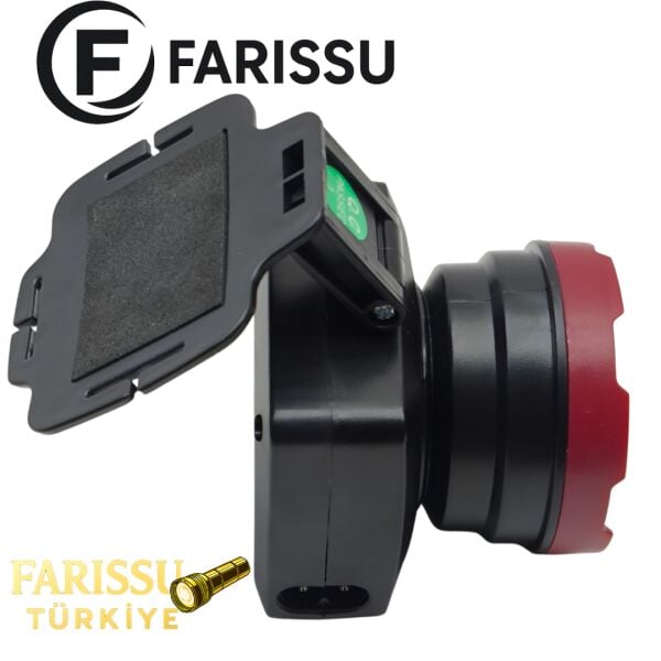 Gold Silver GS-5032A 5W Şarj Edilebilir LED Kafa Feneri Lambası - 600 Metre Uzun Menzilli
