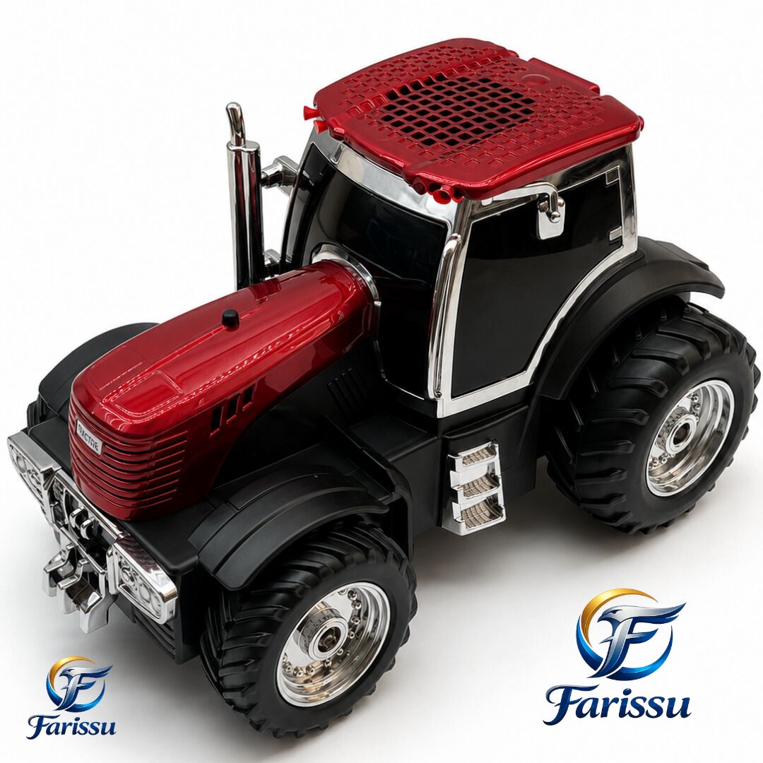 Gold Silver GS-1395 Traktör Görünümlü Bluetooth Hoparlör – 15W Güçlü Ses, FM Radyo, USB ve TF Kart Destekli