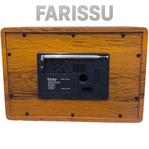 GS-1350 Gold Silver Nostaljik Radyo