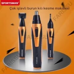 Çok Fonksiyonlu Şarjlı Kişisel Bakım ve Tıraş Seti – SM-409