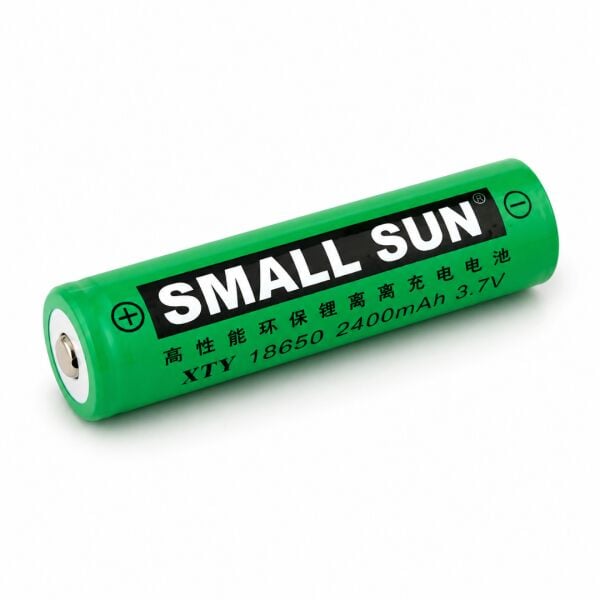 Small Sun XTY 18650 Şarj Edilebilir Lityum İyon Pil 3.7V 2400mAh - 45 Gr Yüksek Performanslı Li-ion Pil