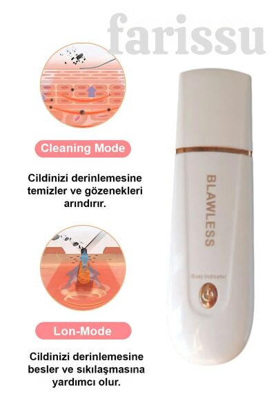 BLAWLESS Ultrasonik Spatula Yüz Siyah Nokta Temizleme Aleti