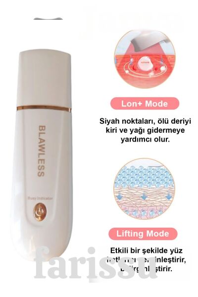 BLAWLESS Ultrasonik Spatula Yüz Siyah Nokta Temizleme Aleti