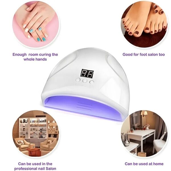 Showell Beauty 2'si 1 Arada LED Oje Kurutucu ve  Manikür Seti