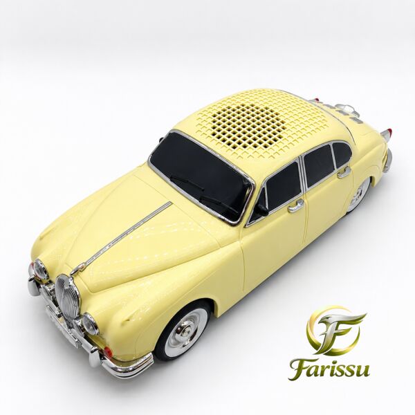 GS-1420 Klasik Nostaljik Araba Figürlü Bluetooth Hoparlör - 10W Güçlü Ses Sitemi