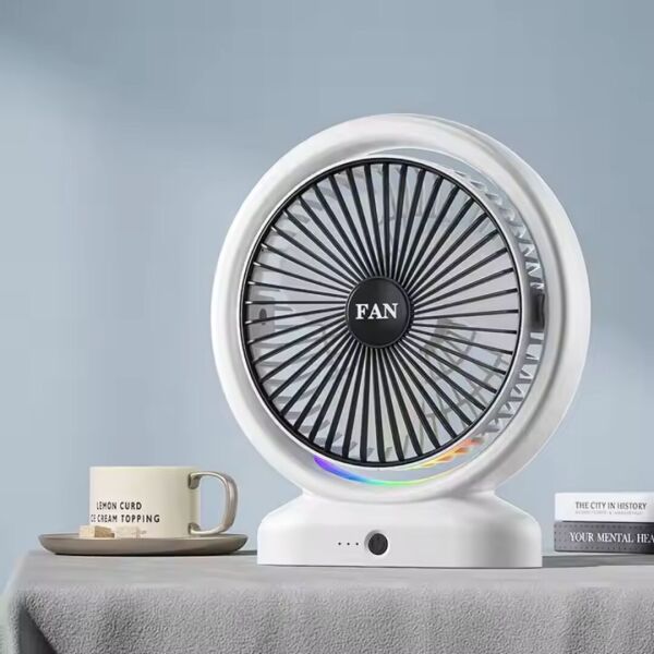 Aydınlatmalı Sessiz ve Güçlü Masaüstü Fan