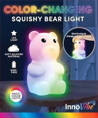 Lambalar AYI  LED Lamba Silikon Başucu Lambası ayı