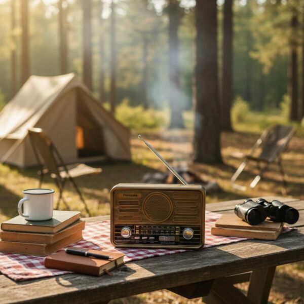 ProKAMA BK-340 / BK-350 Nostaljik Solar Şarjlı Güneş Enerjili Bluetoothlu Retro Radyo(yedek pili)