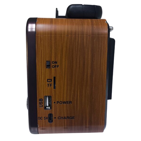 Gold Silver GS-1360 Nostaljik Tasarım Bluetooth Radyo(YEDEK PİLİ)