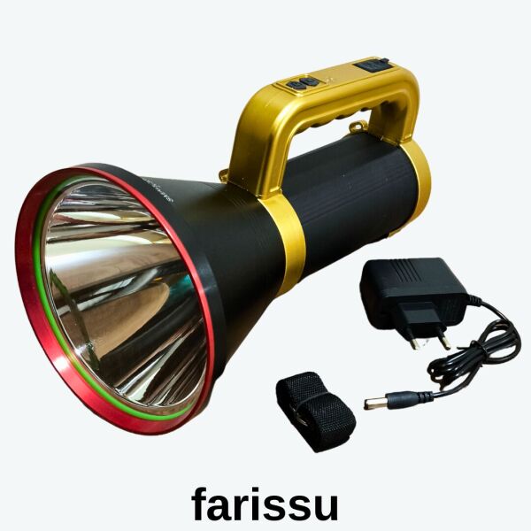 SMALL SUN S502 LED Şarjlı Projektör – 5000mAh Batarya ve Powerbank Özelliği