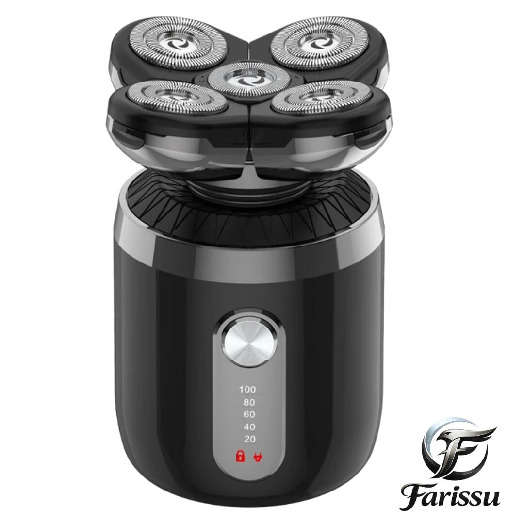 RQ8860 Erkek Bakım ve Tıraş Seti – 5 Bıçaklı Şarj Edilebilir Kel Kafa ve Yüz Tıraş Makinesi