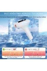 Trend Farma Soğuk Buz IPL Lazer Epilasyon Cihazı - 999.999 Atım, Ağrısız Buz Lazer**
