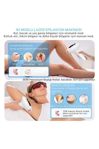 Trend Farma Soğuk Buz IPL Lazer Epilasyon Cihazı - 999.999 Atım, Ağrısız Buz Lazer**