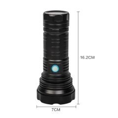 Gold Orion  Şarjlı El Feneri – 9000 Lümen, 100W Işık Gücü, 8800 mAh Batarya, Alüminyum Gövde