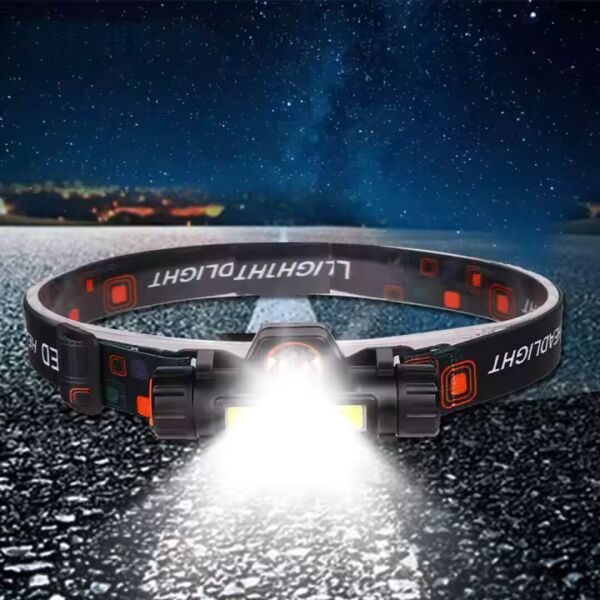 Farissu 1200 Lümen LED Kafa Lambası ile Geceyi Aydınlatın!