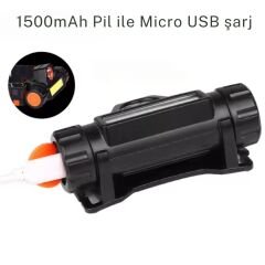 Farissu 1200 Lümen LED Kafa Lambası ile Geceyi Aydınlatın!