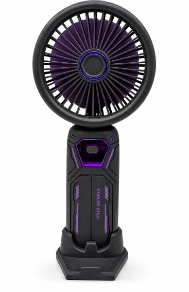 Cooler Star Taşınabilir Mini Fan | 5 Kademeli & USB Şarjlı Masaüstü El Fanı