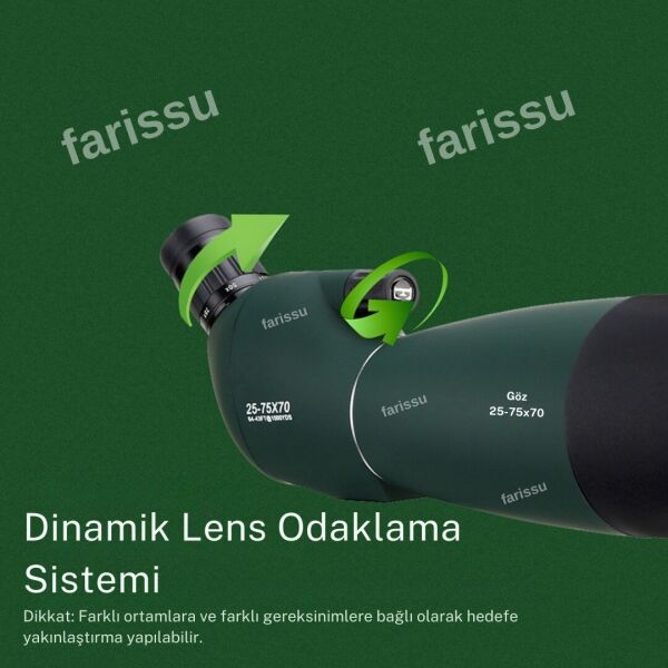 Eyebre 25-75x70 Monoküler Teleskop – Uzun Menzilli, Yüksek Büyütme Kapasiteli Optik Cihaz