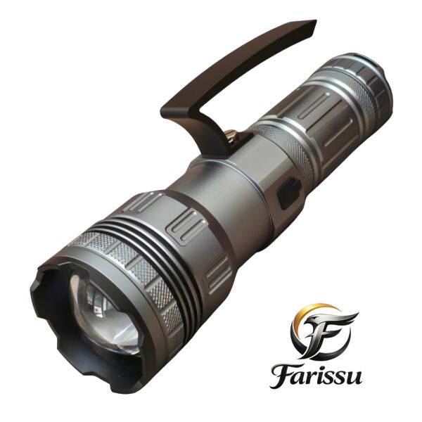 Gold Orion R691 Çok Fonksiyonlu Şarj Edilebilir El Feneri - Karanlığı Delen Güç!