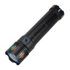 100W Şarjlı LED El Feneri | 12000 Lümen | 9000 mAh Batarya | Zoom Özellikli