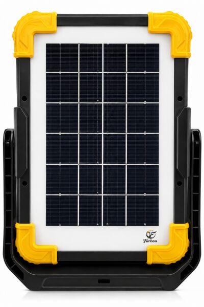 HB-7139 Solar Şarjlı Çok Fonksiyonlu Işıldak – 2400 mAh Powerbank, Harici Asma Lamba, Sesli Uyarı