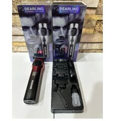 Dearling RF-101 Profesyonel Saç & Sakal Düzeltici – Turbo Güç, LCD Ekran Kırmızı