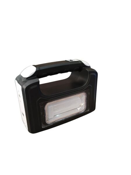 3 LED Ampullü, Güneş Panelli, El Fenerli, USB Telefon Şarj Özellikli 6V 4Ah Acil Aydınlatma Sistemi
