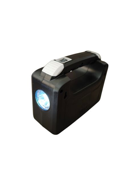 3 LED Ampullü, Güneş Panelli, El Fenerli, USB Telefon Şarj Özellikli 6V 4Ah Acil Aydınlatma Sistemi