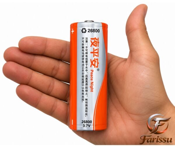 Farissu 3.7V 9000 mAh Şarj Edilebilir Li-ion (Lityum-İyon) Pil