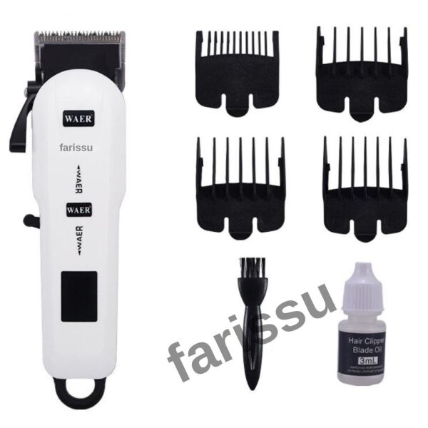 WAER WA-809A Evcil Hayvan Tıraş Makinesi – 5 Başlıklı Sessiz ve Güçlü Kedi Köpek Tıraş Cihazı