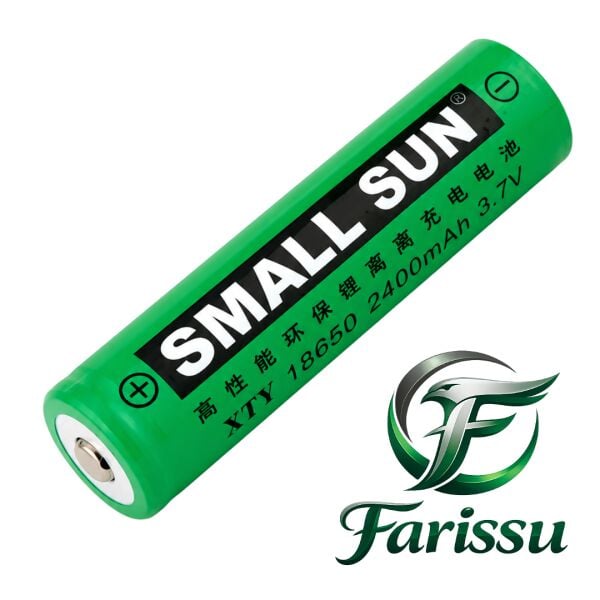 Small Sun XTY 18650 Şarj Edilebilir Lityum İyon Pil 3.7V 2400mAh - 45 Gr Yüksek Performanslı Li-ion Pil