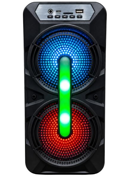 GTS-1621 Taşınabilir Kablosuz LED Işıklı Hoparlör: Müziğin Gücünü Hissedin!