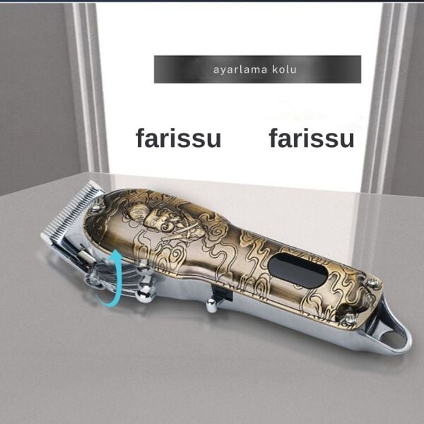 WA-048 Profesyonel Saç Kesme Makinesi – Güçlü Motor, Şık Tasarım, Uzun Süreli Performans