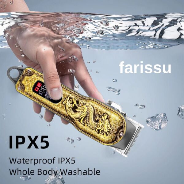 GOLD TECH 105 Profesyonel Saç Kesme Makinesi – Güçlü Motor, Şık Tasarım, Uzun Süreli Performans