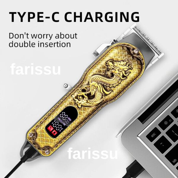 GOLD TECH 105 Profesyonel Saç Kesme Makinesi – Güçlü Motor, Şık Tasarım, Uzun Süreli Performans