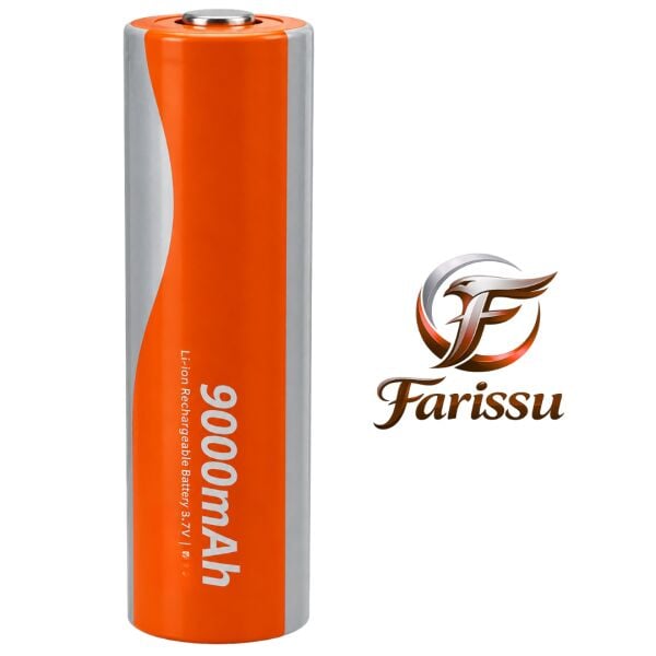 26800 3.7V 9000 mAh Şarj Edilebilir Li-ion Pil (26x80 mm - 110 gr) – Yüksek Kapasiteli Şarjlı Lityum Pil
