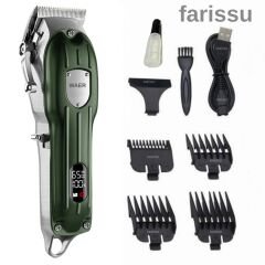 WAER WA-095 Şarjlı Saç ve Sakal Kesme Makinesi – 6500 RPM Güç – 4 Taraklı – USB Şarjlı
