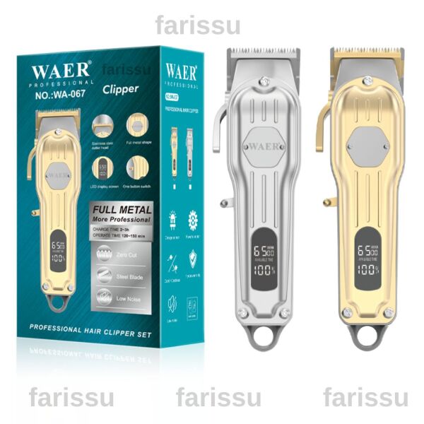 WA-067 Profesyonel Saç Kesme Makinesi – Full Metal Gövde